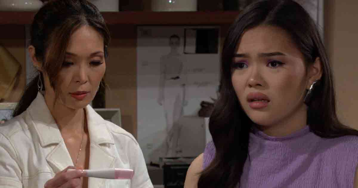 B&B Wednesday, May 15, 2024: Luna asks Poppy for the result of a home pregnancy test