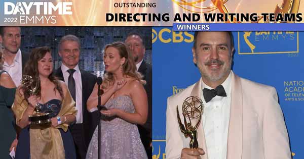 WRITING AND DIRECTING TEAMS: DAYS wins Writing, GH takes Directing honors